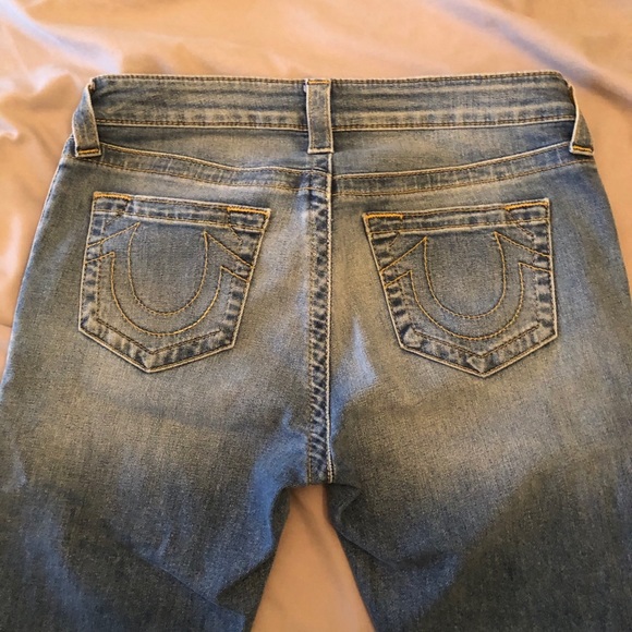 True Religion Skinny jeans w/ zipper detail - Picture 3 of 7
